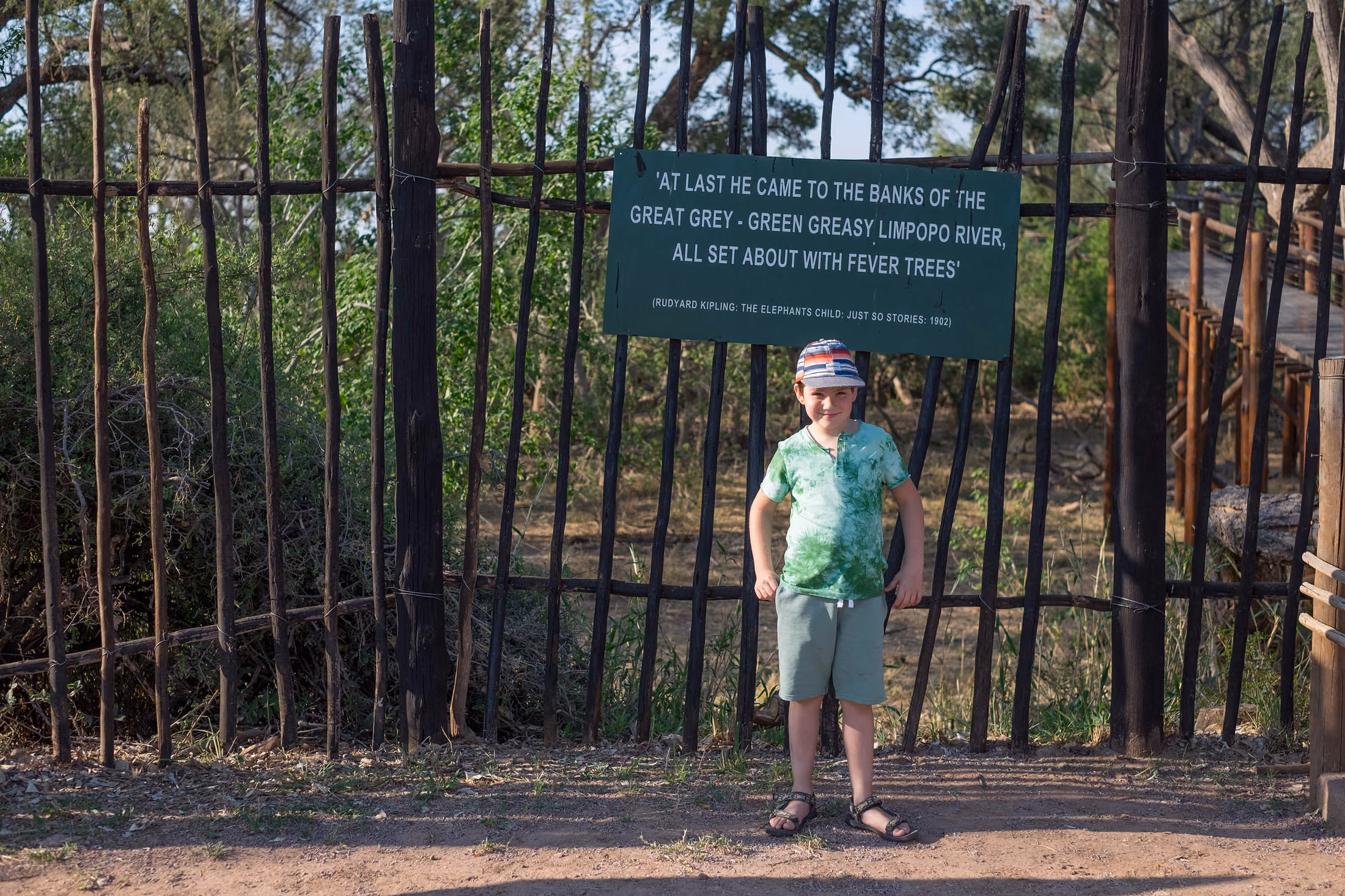 Rudyard Kipling. Limpopo in Mapungubwe
