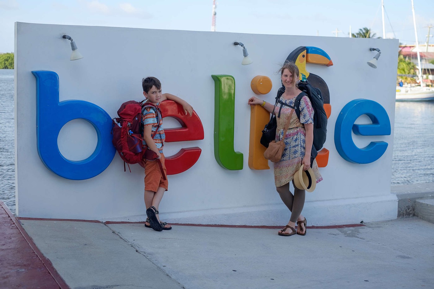 Esam Belizā!