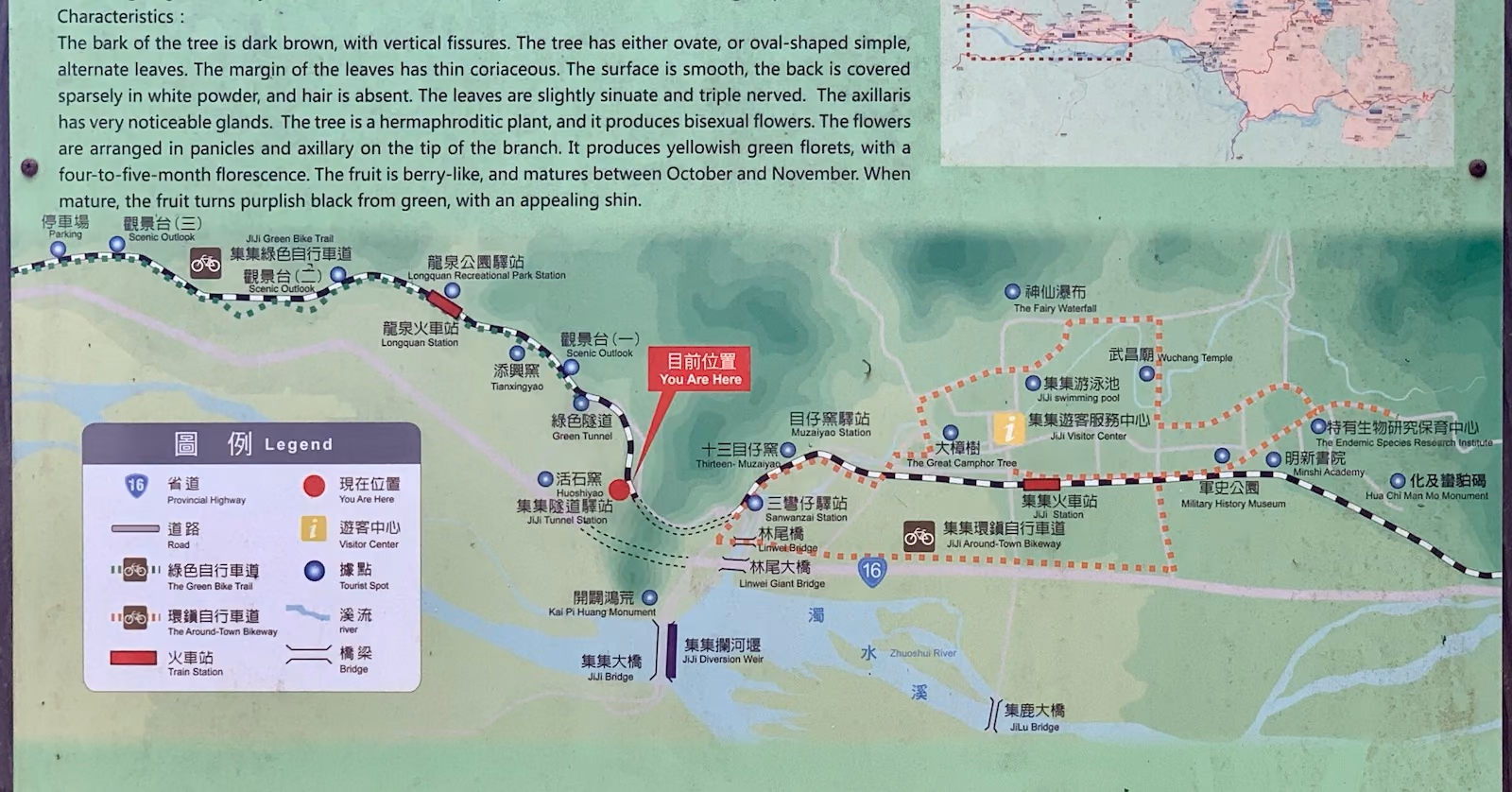 Jiji line area map
