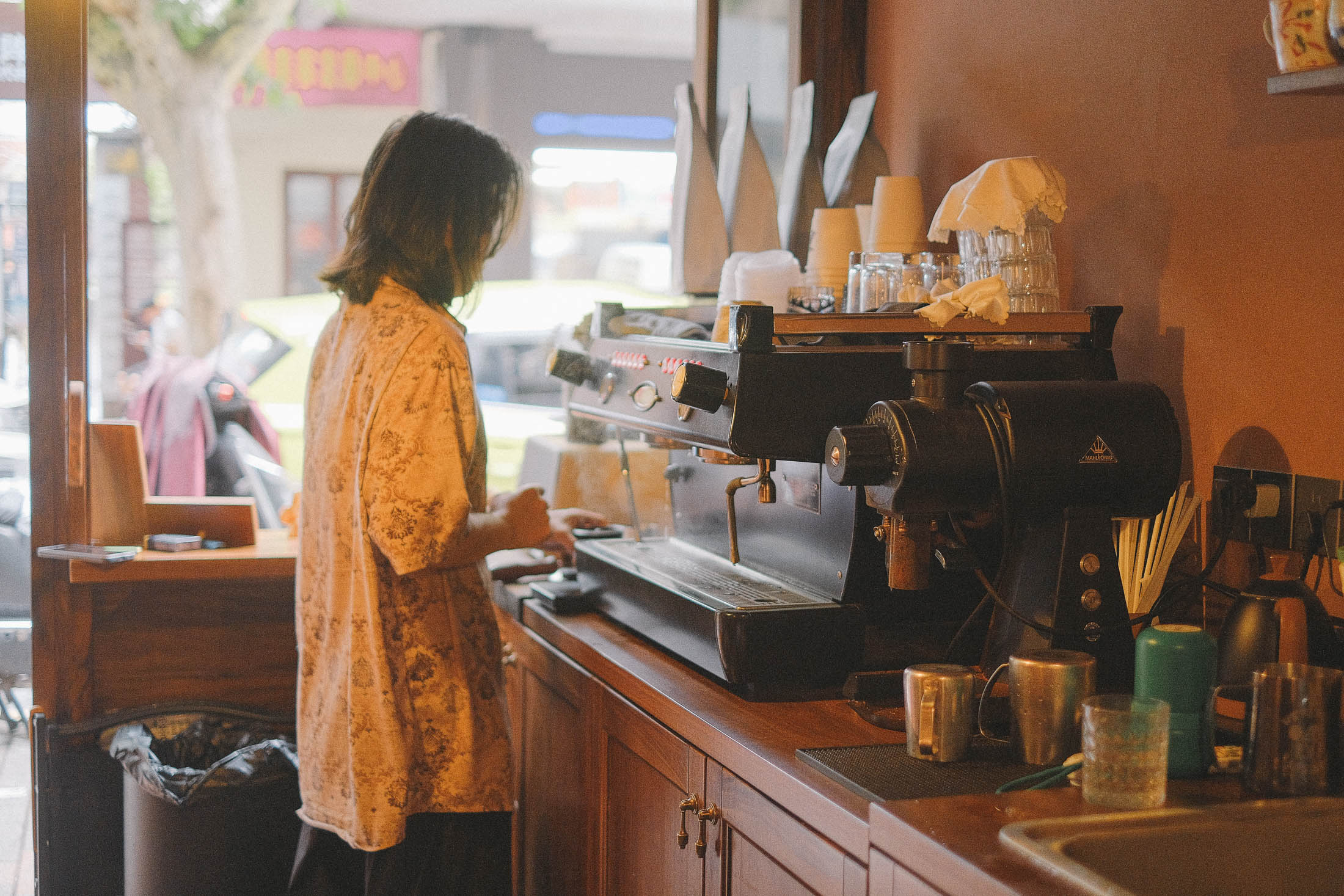 Kafejnīca ar atmosfēru